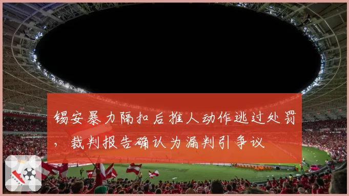 锡安暴力隔扣后推人动作逃过处罚，裁判报告确认为漏判引争议