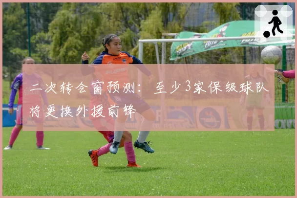 二次转会窗预测：至少3家保级球队将更换外援前锋