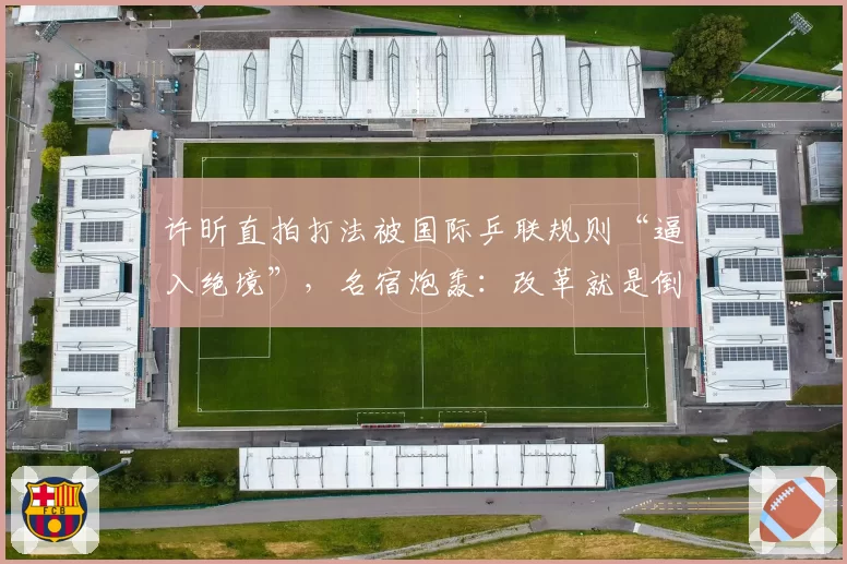 许昕直拍打法被国际乒联规则“逼入绝境”,名宿炮轰:改革就是倒退